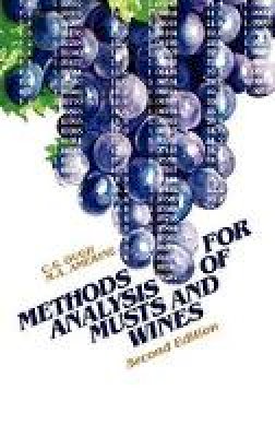 C. S. Ough - Methods for Analysis of Musts and Wines - 9780471627579 - V9780471627579