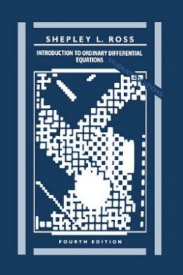 Shepley L. Ross - Introduction to Ordinary Differential Equations - 9780471634386 - V9780471634386