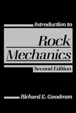 Richard E. Goodman - Introduction to Rock Mechanics - 9780471812005 - V9780471812005