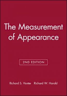 Richard S. Hunter - The Measurement of Appearance - 9780471830061 - V9780471830061
