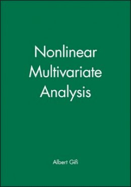 Albert Gifi - Nonlinear Multivariate Analysis - 9780471926207 - V9780471926207