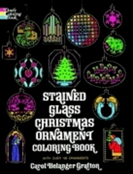 Grafton - Stained Glass Christmas Ornament Coloring Book - 9780486207070 - V9780486207070