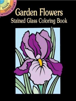 Marty Noble - Garden Flowers Stained Glass Coloring Book - 9780486426181 - V9780486426181