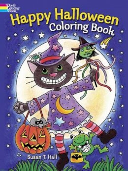 Susan Hall - Happy Halloween Coloring Book - 9780486492186 - V9780486492186