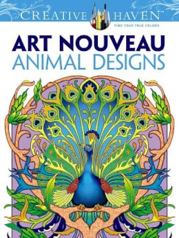 Marty Noble - Creative Haven Art Nouveau Animal Designs Coloring Book - 9780486493107 - V9780486493107