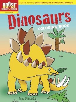 Anna Pomaska - BOOST Dinosaurs Coloring Book - 9780486494159 - V9780486494159