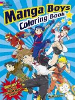 Mark Schmitz - Manga Boys Coloring Book - 9780486497105 - V9780486497105