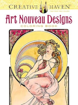 Alphonse Marie Mucha - Creative Haven Art Nouveau Designs Coloring Book - 9780486781891 - V9780486781891