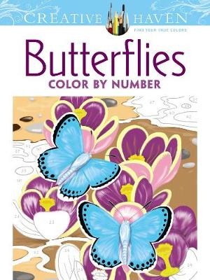 Jan Sovak - Creative Haven Butterflies Color by Number Coloring Book - 9780486798585 - V9780486798585