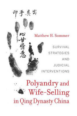 Matthew H. Sommer - Polyandry and Wife-Selling in Qing Dynasty China: Survival Strategies and Judicial Interventions - 9780520287037 - V9780520287037