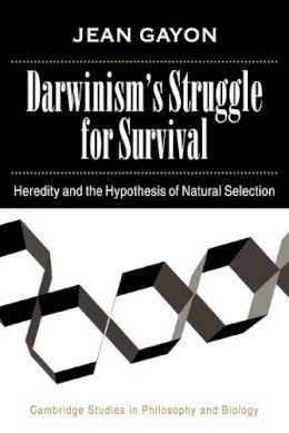 Jean Gayon - Darwinism's Struggle for Survival - 9780521039673 - V9780521039673