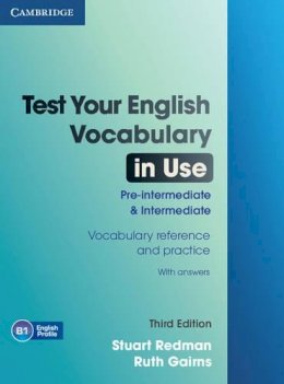 Stuart Redman - Test Your English Vocabulary in Use Pre-intermediate and Intermediate with Answers - 9780521149907 - V9780521149907