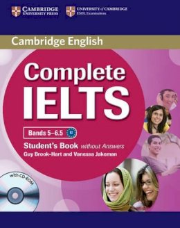 Guy Brook-Hart - Complete IELTS Bands 5-6.5 Student´s Book without Answers with CD-ROM - 9780521179492 - V9780521179492