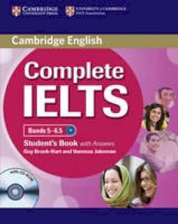 Guy Brook-Hart - Complete: Complete IELTS Bands 5-6.5 Students Pack Student´s Pack (Student´s Book with Answers with CD-ROM and Class Audio CDs (2)) - 9780521179539 - V9780521179539