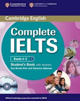 Guy Brook-Hart - Complete IELTS Bands 4-5 Student´s Pack (Student´s Book with Answers with CD-ROM and Class Audio CDs (2)) - 9780521179607 - V9780521179607