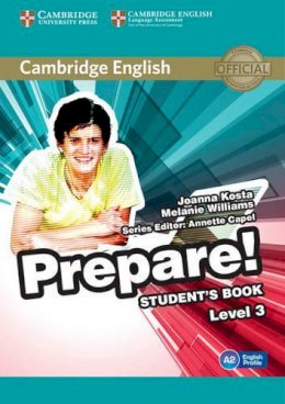 Kosta, Joanna And Williams, Melanie - Cambridge English Prepare! Level 3 Student´s Book - 9780521180542 - V9780521180542