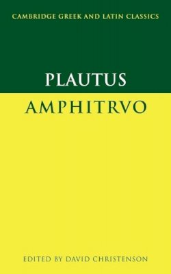 Plautus - Plautus: Amphitruo - 9780521459976 - V9780521459976