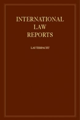 Edited By Hersch Lau - International Law Reports - 9780521463645 - V9780521463645