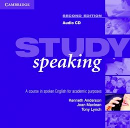 Kenneth Anderson - Study Speaking Audio CD: A Course in Spoken English for Academic Purposes - 9780521537193 - V9780521537193