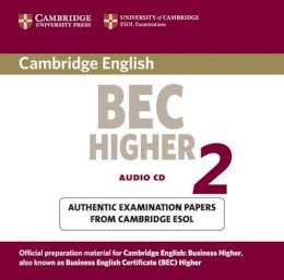 Cambridge Esol - Cambridge BEC Higher 2 Audio CD: Examination papers from University of Cambridge ESOL Examinations - 9780521544603 - V9780521544603