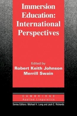 Robert Johnson - Immersion Education: International Perspectives - 9780521586559 - V9780521586559