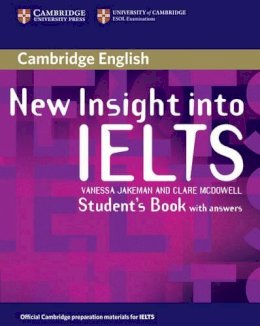 Vanessa Jakeman - New Insight into IELTS Student´s Book with Answers - 9780521680899 - V9780521680899