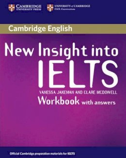 Vanessa Jakeman - New Insight into IELTS Workbook with Answers - 9780521680905 - V9780521680905