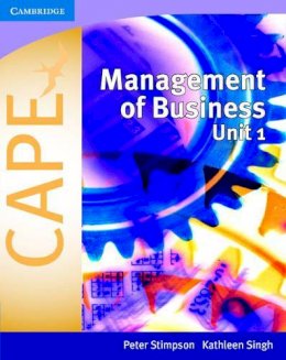 Peter Stimpson - Management of Business for CAPE® Unit 1 - 9780521696999 - V9780521696999