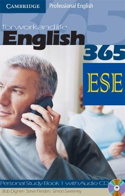 Steve Flinders - English365 Level 1 Personal Study Book with Audio CD ESE Malta Edition - 9780521725644 - V9780521725644