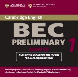 University Of Cambridge Local Examinations Syndicate - Cambridge BEC Preliminary Audio CD - 9780521753036 - V9780521753036