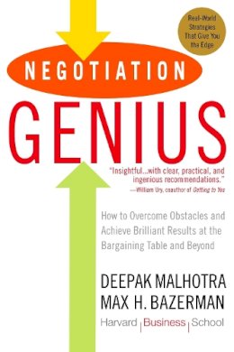 Deepak Malhotra - Negotiation Genius - 9780553384116 - V9780553384116