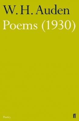 W.h. Auden - Poems (1930) - 9780571283514 - V9780571283514