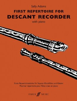 S Adams - First Repertoire For Descant Recorder - 9780571523283 - V9780571523283