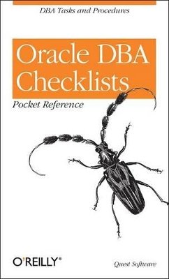 Quest Software - Oracle DBA Checklists Pocket Reference - 9780596001223 - V9780596001223