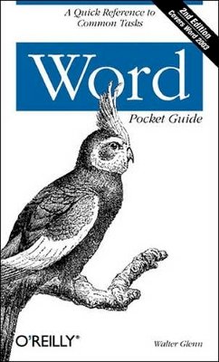 Walter Glenn - Word Pocket Guide - 9780596006846 - V9780596006846