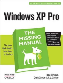 David Pogue - Windows XP Pro: The Missing Manual - 9780596008987 - V9780596008987