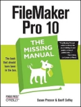Susan Prosser - FileMaker Pro 10: The Missing Manual - 9780596154233 - V9780596154233