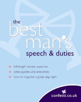 Confetti.co.uk - Best Man's Speech and Duties (Confetti) - 9780600616467 - KRF0021725