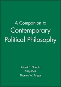 Robert E. Goodin (Ed.) - A Companion to Contemporary Political Philosophy - 9780631199519 - V9780631199519