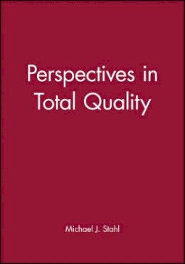 Stahl - Perspectives in Total Quality - 9780631208846 - V9780631208846