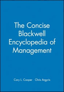 Cooper - The Concise Blackwell Encyclopedia of Management - 9780631209119 - V9780631209119