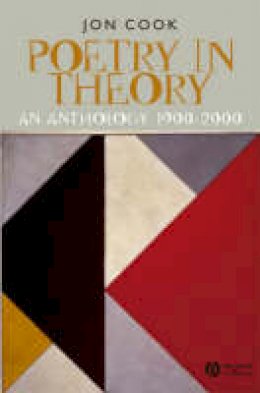 Jon Cook - Poetry in Theory: An Anthology 1900-2000 - 9780631225546 - V9780631225546