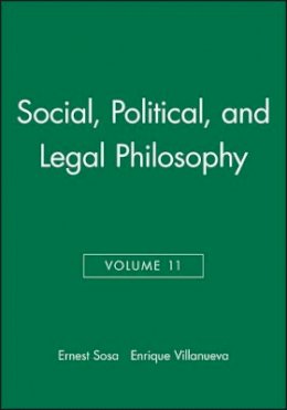Sosa - Philosophy of Law and Social Philosophy - 9780631230267 - V9780631230267