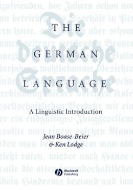 Jean Boase-Beier - The German Language - 9780631231394 - V9780631231394