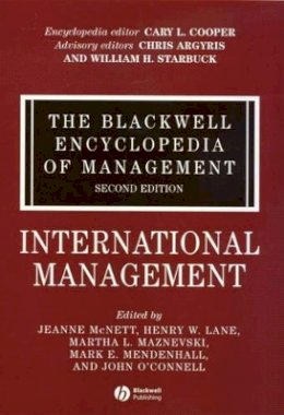 Mcnett - The Blackwell Encyclopedia of Management - 9780631234937 - V9780631234937
