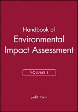 Petts - Handbook of Environmental Impact Assessment - 9780632047727 - V9780632047727