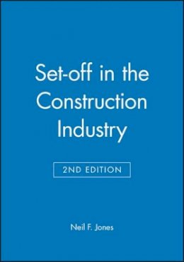 Neil F. Jones - Set Off in the Construction Industry - 9780632048243 - V9780632048243