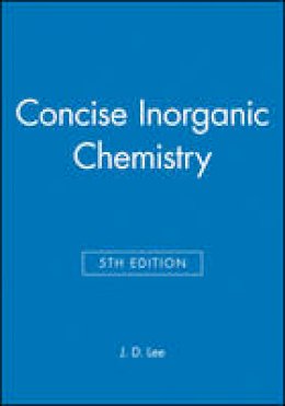 J.d. Lee - Concise Inorganic Chemistry - 9780632052936 - V9780632052936