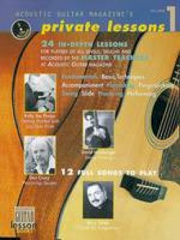 Hal Leonard Publishing Corporation - Acoustic Guitar Magazine's Private Lessons: 24 In-Depth Lessons, 12 Full Songs to Play Book/2-CD Pack - 9780634053047 - V9780634053047