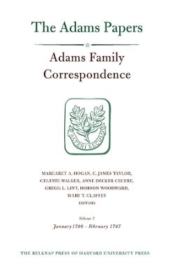 Adams Family - Adams Family Correspondence - 9780674015746 - V9780674015746